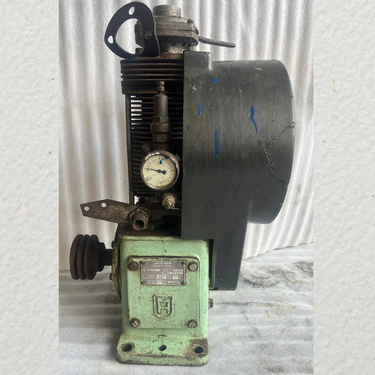 AIR COMPRESSOR HATLAPA AUXILIARY MACHINERY 