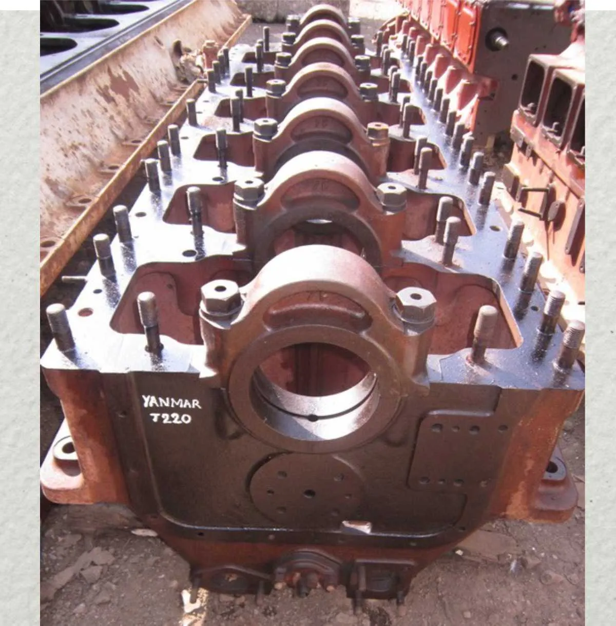 BED PLATE YANMAR AUXILIARY SPARES 