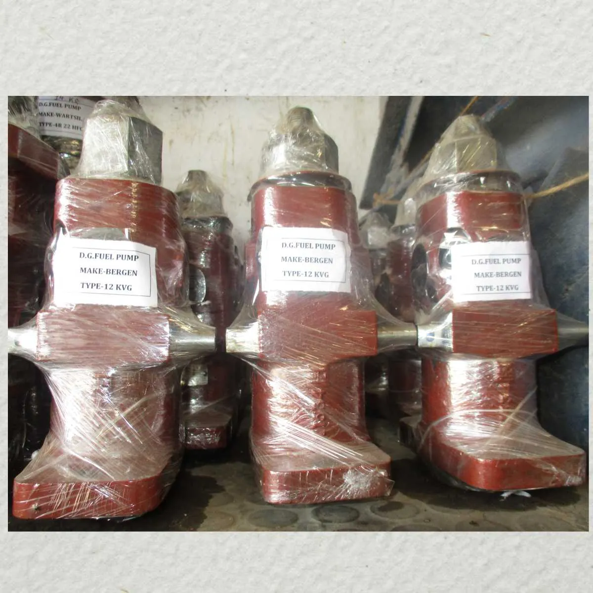 FUEL PUMP BERGEN AUXILIARY SPARES 