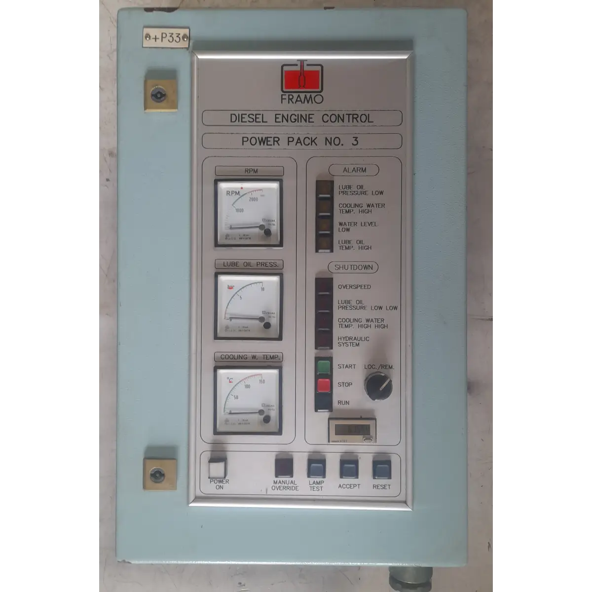 PANEL CUMMINS  