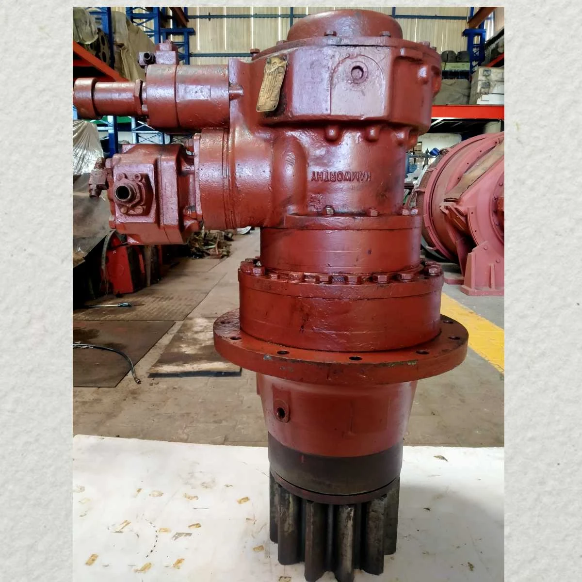 SLEWING GEAR HAMWORTHY HYDRAULIC SPARES 