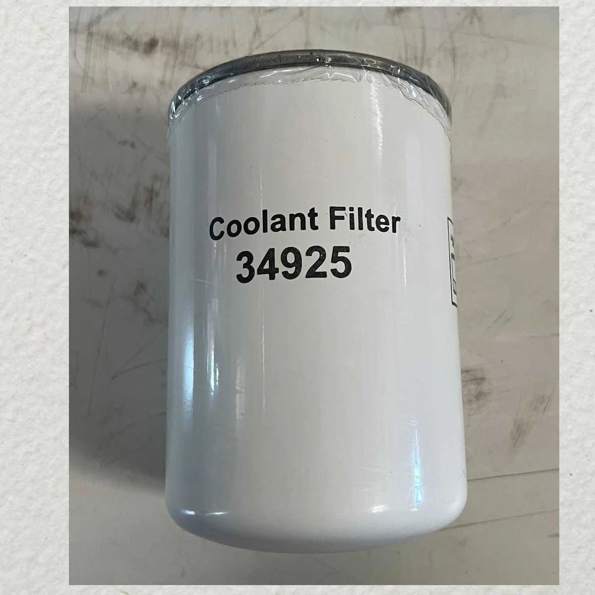 COOLANT FILTER CUMMINS AUXILIARY MACHINERY 34925
